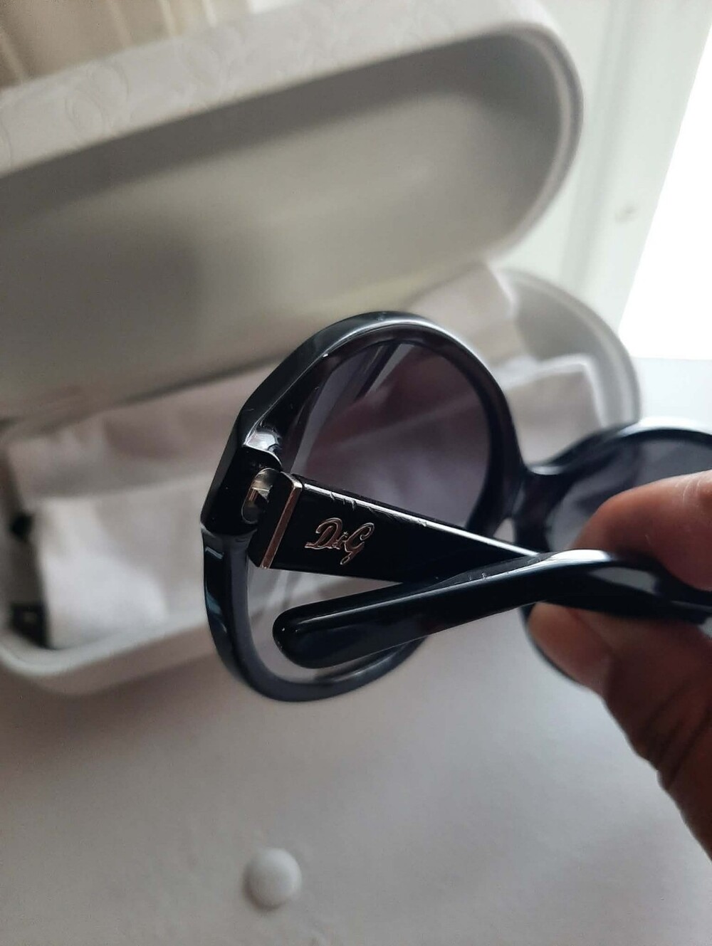 DOLCE & GABBANA Black🕶Oversized Sunglasses - Picture 2 of 9